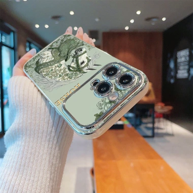 Ốp điện thoại iPhone phong cách cổ tích ngựa trắng hoa - Giá 68.999đ, tương thích iPhone 11-17 Pro Max 9