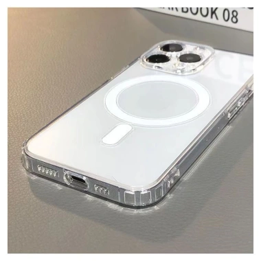 Ốp điện thoại sạc không dây từ tính trong suốt cho iPhone 15-11 Max/Plus - 49.680₫ 7
