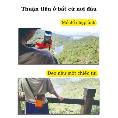 Ốp đựng điện thoại AMPEREEASE có dây đeo chéo túi tiện cho lái xe và du lịch