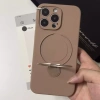 Ốp iPhone 13-17 Pro Max Silicon Flip Bracket - Vỏ mềm macaron, chống sốc, có giá đỡ 9