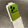 Ốp iPhone 17/16/15/14/13/12 Pro Max mờ ống kính pha lê, bảo vệ camera chống sốc, rơi, mặt sau cứng 11