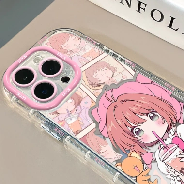 Ốp iPhone Kem Gương Cardcaptor Sakura NYK755A - Tương Thích iPhone 11-13-14-15-16-17 Plus, Giá 69.000đ