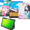 Ốp Lật iPad H13 Pro 10.3 2.024 - Họa Tiết Lụa, Gập Lại Đứng, Bảo Vệ Toàn Thân 2