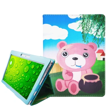 Ốp Lật iPad H13 Pro 10.3 2.024 - Họa Tiết Lụa, Gập Lại Đứng, Bảo Vệ Toàn Thân
