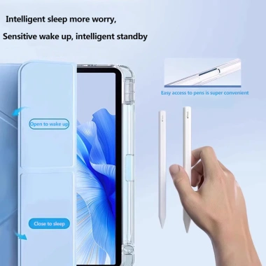 Ốp Lật Y-Folding cho Samsung Galaxy Tab S11 2.025 - Bảo Vệ 12.4 inch, Khe Cắm Bút