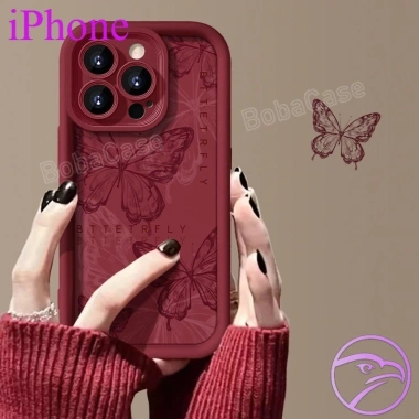 Ốp lưng Bươm TPU mềm cho iPhone 16/15/14/13/12/11/XS/XR/Max/Pro Max - 18.900đ