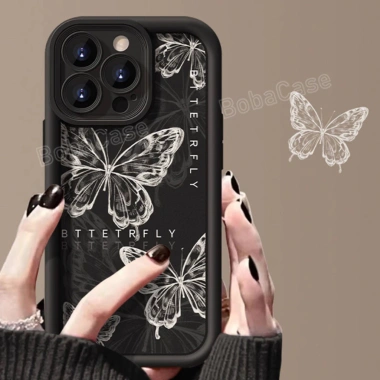 Ốp lưng Bươm TPU mềm cho iPhone 16/15/14/13/12/11/XS/XR/Max/Pro Max - 18.900đ