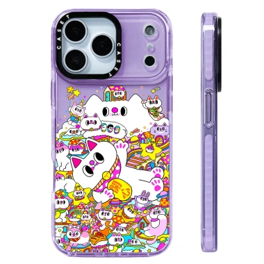 Ốp lưng Cat Paradise hoạt hình dễ thương, silicone trong suốt, sạc không dây từ tính, tương thích iPhone 12‑17 Pro Max, chống sốc 6 Ốp lưng Cat Paradise hoạt hình dễ thương, silicone trong suốt, sạc không dây từ tính, tương thích iPhone 12‑17 Pro Max, chống sốc 6