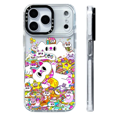 Ốp lưng Cat Paradise hoạt hình dễ thương, silicone trong suốt, sạc không dây từ tính, tương thích iPhone 12‑17 Pro Max, chống sốc 11 Ốp lưng Cat Paradise hoạt hình dễ thương, silicone trong suốt, sạc không dây từ tính, tương thích iPhone 12‑17 Pro Max, chống sốc 11