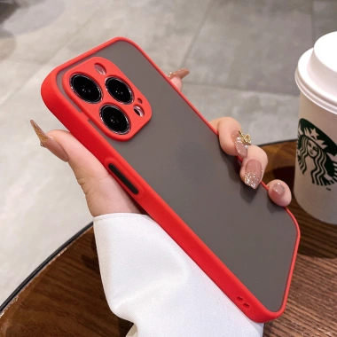Ốp lưng chống sốc mờ cho iPhone 15-11 Pro/X/XS Max/7/8 Plus/SE - Vỏ giáp mềm trong suốt, 42.448₫ 9