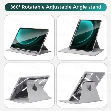 Ốp lưng cứng Acrylic chống uốn 360 xoay cho Samsung Galaxy Tab S10 Plus 12.4 – Giá giảm 21%