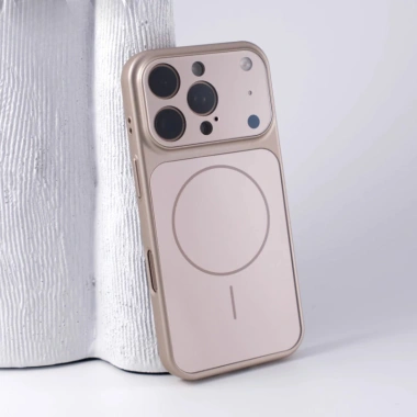 Ốp lưng cứng từ tính bảo vệ ống kính máy ảnh mạ mờ cho iPhone 13‑17, Air, Pro Max - Chống sốc, giảm giá 4