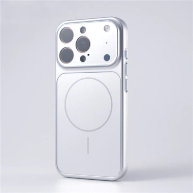 Ốp lưng cứng từ tính bảo vệ ống kính máy ảnh mạ mờ cho iPhone 13‑17, Air, Pro Max - Chống sốc, giảm giá 12