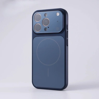 Ốp lưng cứng từ tính bảo vệ ống kính máy ảnh mạ mờ cho iPhone 13‑17, Air, Pro Max - Chống sốc, giảm giá 14