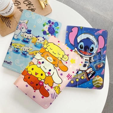Ốp Lưng Flip Cover PU cho Hanzhong iPad H13‑Pro 10.3 inch - Chống Rơi, Chống Sốc, Thiết Kế Hoạt Hình Dễ Thương