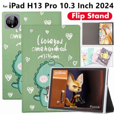 Ốp Lưng Flip Da Silicon iPad H13 Pro 10.3 inch 2.024 - Chống Sốc, Đứng, Bảo Vệ - Giá chỉ 73.505₫