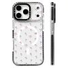 Ốp lưng hoa hồng Dainty - Vỏ sạc không dây từ tính, silicone mềm, chống sốc, tương thích iPhone 12‑17 Pro Max, Cover 17 AIR 3