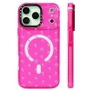 Ốp lưng hoa hồng Dainty - Vỏ sạc không dây từ tính, silicone mềm, chống sốc, tương thích iPhone 12‑17 Pro Max, Cover 17 AIR 7