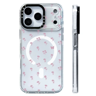 Ốp lưng hoa hồng Dainty - Vỏ sạc không dây từ tính, silicone mềm, chống sốc, tương thích iPhone 12‑17 Pro Max, Cover 17 AIR 11 Ốp lưng hoa hồng Dainty - Vỏ sạc không dây từ tính, silicone mềm, chống sốc, tương thích iPhone 12‑17 Pro Max, Cover 17 AIR 11
