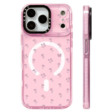 Ốp lưng hoa hồng Dainty - Vỏ sạc không dây từ tính, silicone mềm, chống sốc, tương thích iPhone 12‑17 Pro Max, Cover 17 AIR 13 Ốp lưng hoa hồng Dainty - Vỏ sạc không dây từ tính, silicone mềm, chống sốc, tương thích iPhone 12‑17 Pro Max, Cover 17 AIR 13