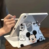 Ốp lưng iPad 720° Xoay 10.9‑11″ Acrylic Mickey, chống uốn cong, khe bút mini, iPad 2.025 Gen11 Air4‑7 - PBB049A