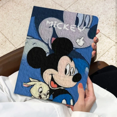 Ốp Lưng iPad da, khay bút cute, vỏ lật, Ốp Mickey cho Air 1‑10 Pro 11 - 170.000₫