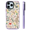 Ốp Lưng iPhone 12-17 Pro Max Tương Thích Silicone Winnie The Pooh Thêu Họa Tiết Hoa Không Dây Sạc Chống Sốc Trong Suốt 5