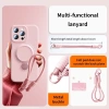 Ốp lưng iPhone 13‑16 Pro Max 360° xoay gấp, silicon lỏng, dây buộc, chống sốc 6