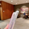 Ốp Lưng iPhone 15/14 Plus/13/12/11 Pro/X/XS Max - Long Lanh Liquid Cover Hoa Anh Đào Quicksand 3