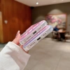 Ốp Lưng iPhone 15/14 Plus/13/12/11 Pro/X/XS Max - Long Lanh Liquid Cover Hoa Anh Đào Quicksand 4