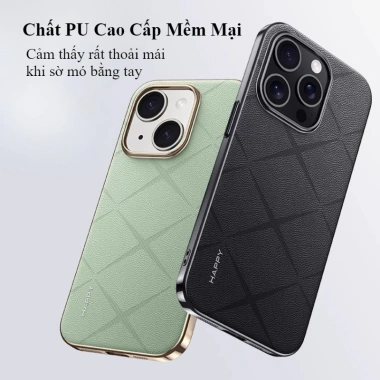 Ốp lưng iPhone 16/15/14/13 Pro Max mới, chống sốc, cao cấp mềm mại, màu Đỏ‑Trắng, giảm còn 275k 2