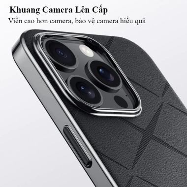 Ốp lưng iPhone 16/15/14/13 Pro Max mới, chống sốc, cao cấp mềm mại, màu Đỏ‑Trắng, giảm còn 275k 3