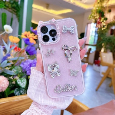 Ốp lưng iPhone KITTY BLING Stick Hồng – Phù hợp iPhone 11/12/13/14/15/16/17 Pro/Plus/Promax, Giá chỉ 59.000₫ 5