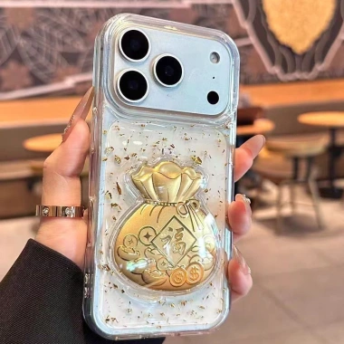 Ốp Lưng iPhone Thần Tài 2.026 - Túi Tiền Acrylic Cứng cho iPhone 11‑17 Pro Max, 49.999đ 2