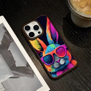 Ốp lưng iPhone Thỏ Doodle TPU mềm cho iPhone 16/15/14/13/12/11 Pro Max Giá chỉ 19.900đ 6
