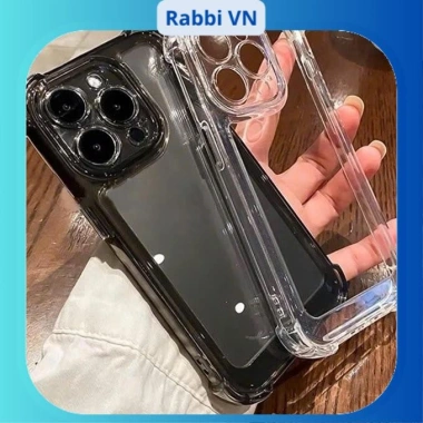 Ốp lưng iPhone TPU Silicon mềm 4 góc cao cấp RABBI - Chống sốc, phù hợp 7plus‑17 Pro, giá 9.498đ 2