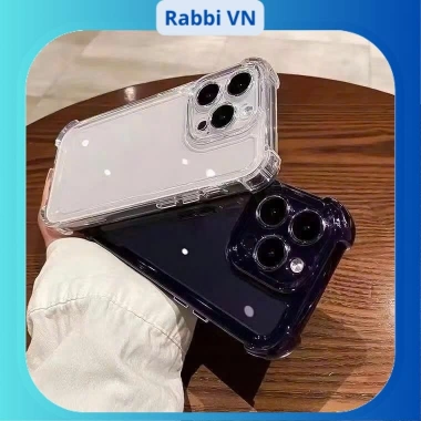 Ốp lưng iPhone TPU Silicon mềm 4 góc cao cấp RABBI - Chống sốc, phù hợp 7plus‑17 Pro, giá 9.498đ 3