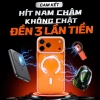 Ốp lưng iPhone trong suốt hít nam châm siêu chặt - viền silicon chống sốc, lưng nhựa cứng không ố, giá 129k 2