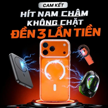 Ốp lưng iPhone trong suốt hít nam châm siêu chặt - viền silicon chống sốc, lưng nhựa cứng không ố, giá 129k 2