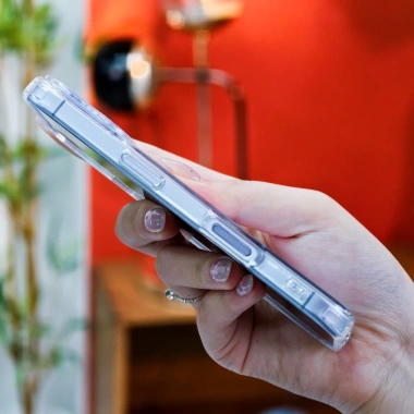 Ốp lưng iPhone trong suốt hít nam châm siêu chặt - viền silicon chống sốc, lưng nhựa cứng không ố, giá 129k 8