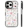 Ốp Lưng Nơ Hoa Hồng Không Dây Sạc Tương Thích cho iPhone 12‑17 Pro Max, 17 AIR – Silicon Mềm Trong Suốt, Chống Sốc 12