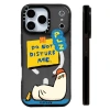 Ốp lưng PLZ KHÔNG DISTORB ME - Vỏ sạc từ tính không dây, silicon mềm trong suốt, chống sốc, tương thích iPhone 12‑17 Pro Max, Cover 16E 17AIR 3