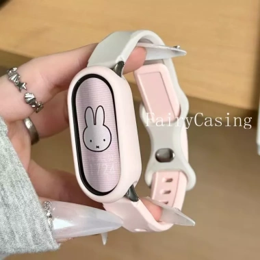 Ốp Lưng Silicon + Dây Đeo Gốm Sứ cho Xiaomi Mi Band 10/9/8 NFC - Giá 73.700₫