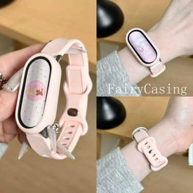 Ốp Lưng Silicon + Dây Đeo Gốm Sứ cho Xiaomi Mi Band 10/9/8 NFC - Giá 73.700₫ 8 Ốp Lưng Silicon + Dây Đeo Gốm Sứ cho Xiaomi Mi Band 10/9/8 NFC - Giá 73.700₫ 8