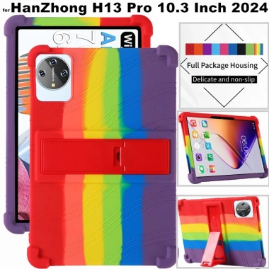 Ốp Lưng Silicon Mềm HanZhong H13 Pro 10.3 inch 2.024 - Siêu Chống Sốc, Bảo Vệ Đứng, Android Tablet