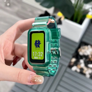 Ốp lưng silicon trong suốt cho Huawei Band 10‑9‑8‑7‑6 Pro & Honor Band 7‑6, bảo vệ thể thao, giá 93.000đ