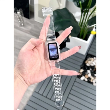 Ốp lưng silicon trong suốt cho Huawei Band 10‑9‑8‑7‑6 Pro & Honor Band 7‑6, bảo vệ thể thao, giá 93.000đ