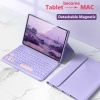 Ốp Lưng Tháo Rời Vivo Pad SE 12.3 5 Pro 2.025 13 inch Pad3 Pro IQOO Pad2 Pro – Flip Stand, Bàn Phím, Trackpad, Capkey Tròn 8