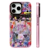 Ốp lưng treo tường Graffiti Girl - Vỏ sạc không dây cho iPhone 12‑17, mềm, chống sốc 4