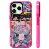 Ốp lưng treo tường Graffiti Girl - Vỏ sạc không dây cho iPhone 12‑17, mềm, chống sốc 6